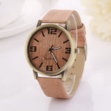 Vintage Wood Grain Watch - Light Brown