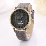 Vintage Wood Grain Watch - Light Brown